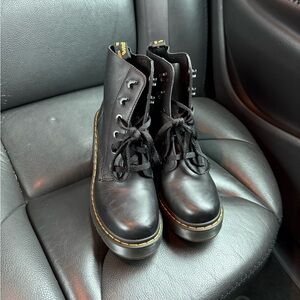 Dr. Martens Black Lace-Up Boots